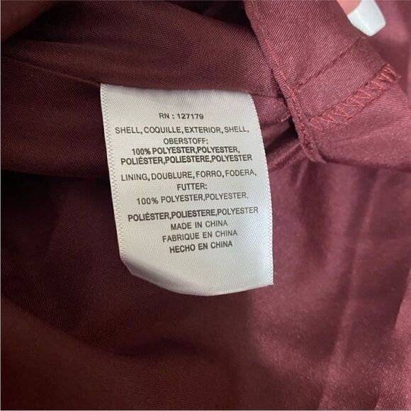 Jenny Yoo Inesse Dress in Hibiscus (red/burgundy) size 4 - Picture 8 of 10